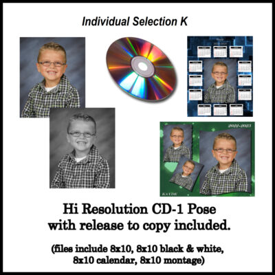 high resolution cd with 1 pose